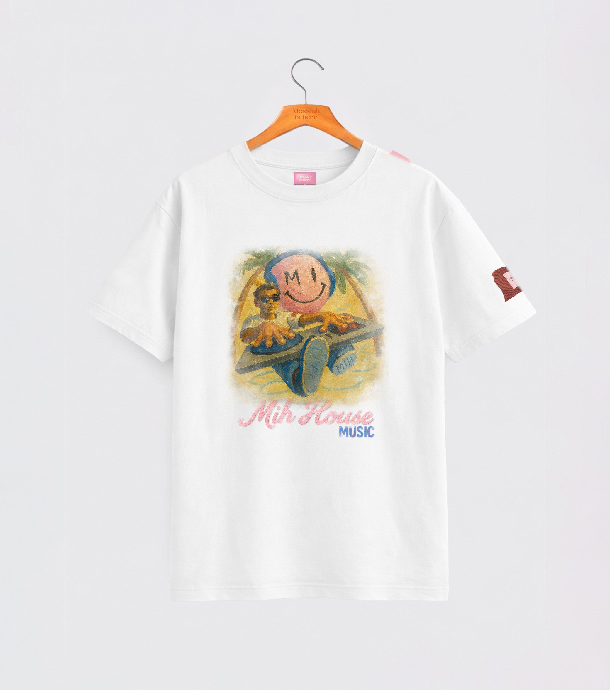 MIH MESSIAH IS HERE MUSIC HOUSE SUMMER PABLO CARRASCO 343 Camiseta House Music - Imagen 1